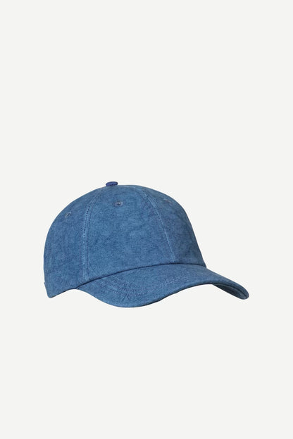 SALUCA CAP WASHED BLUE