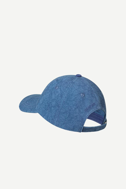 SALUCA CAP WASHED BLUE