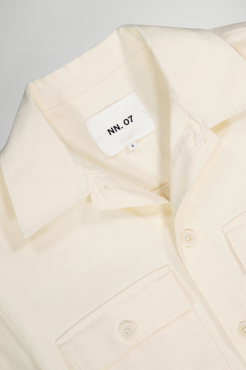 ROGER 1802 OVERSHIRT ECRU