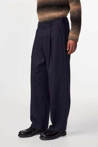 KAY NAVY STRIPE PANTS