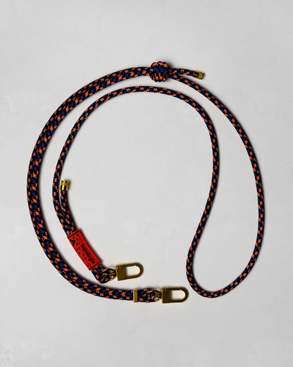 6.0mm ROPE STRAP / NAVY ORANGE