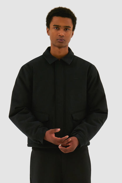 POLYESTER JACKET BLACK