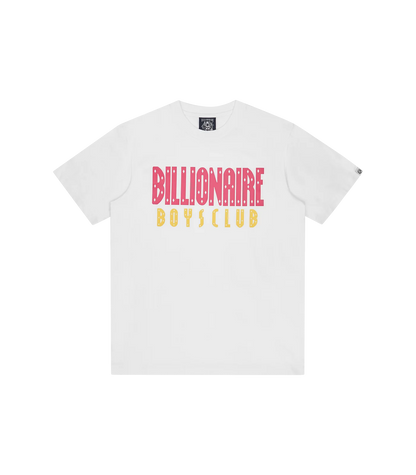 STRAIGHT ARCH LOGO TEE WHITE