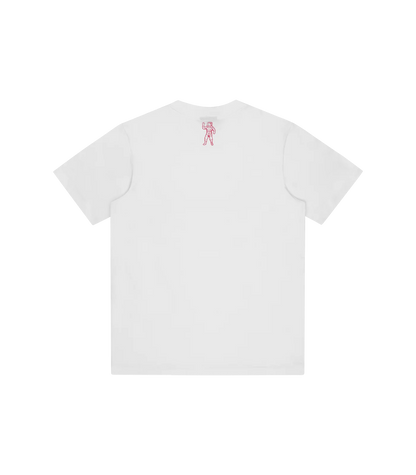 STRAIGHT ARCH LOGO TEE WHITE