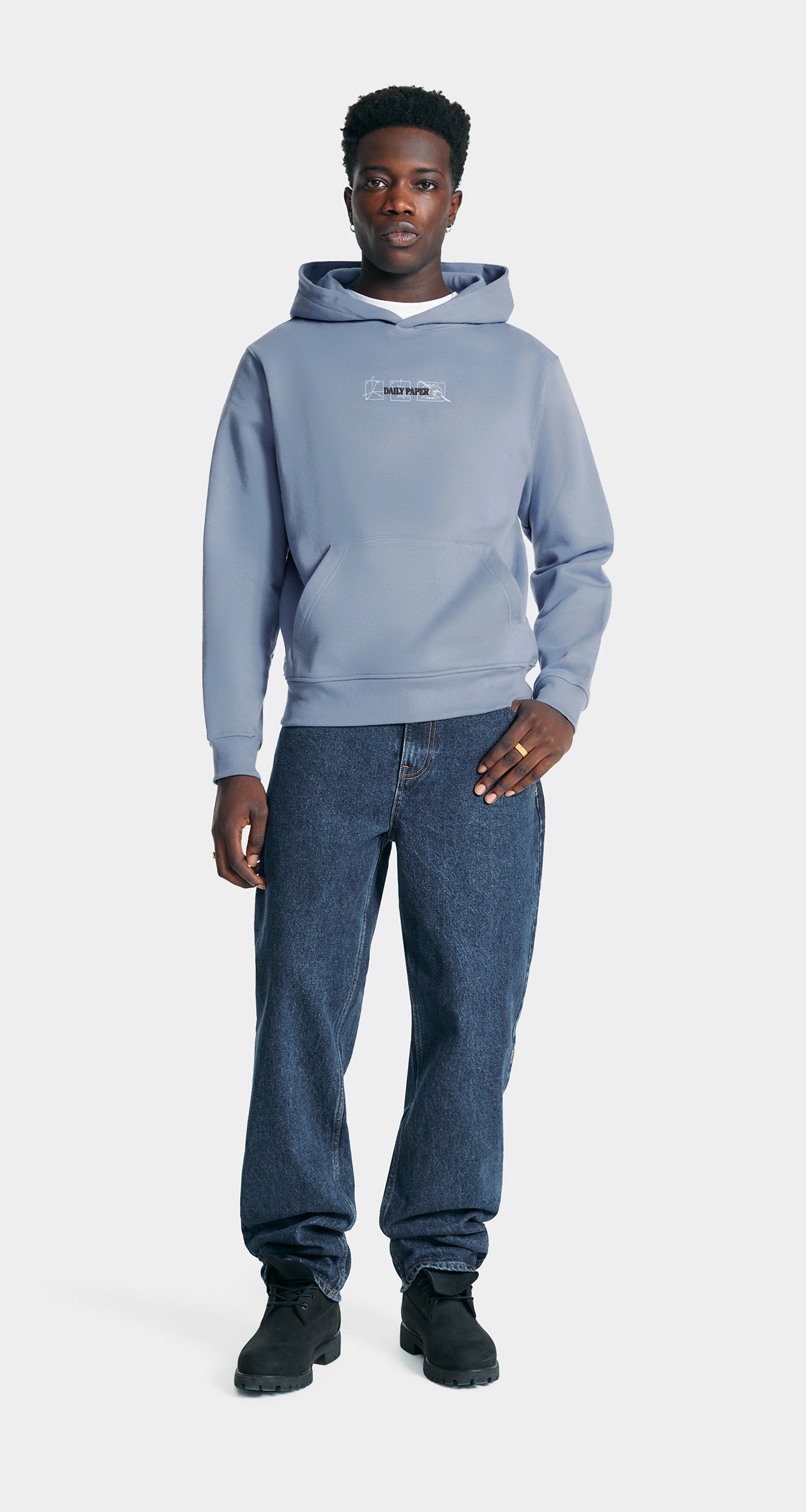 COUNTRY BLUE MIRROR HOODIE