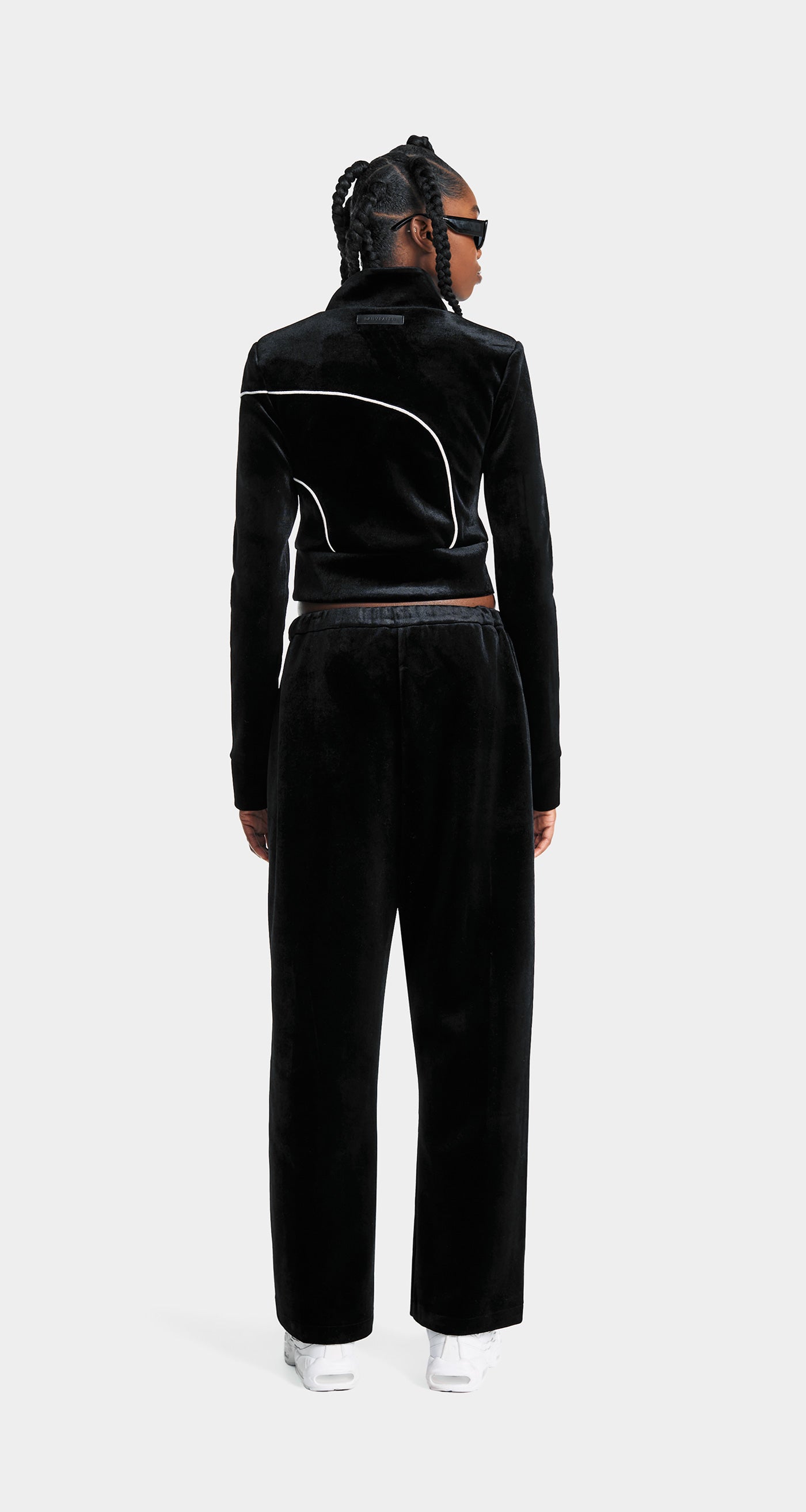 NOAM TRACK PANTS BLACK