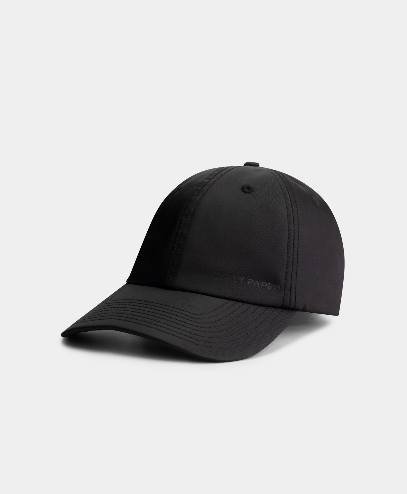 LOGO NYLON CAP BLACK