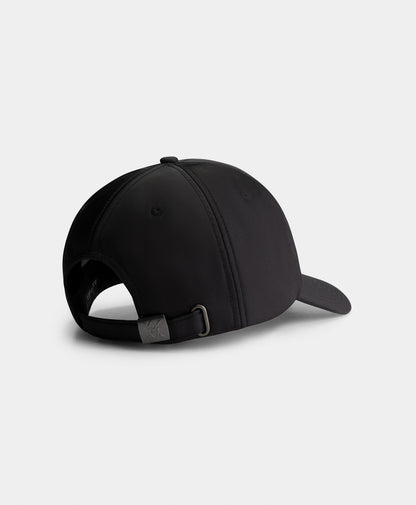 LOGO NYLON CAP BLACK