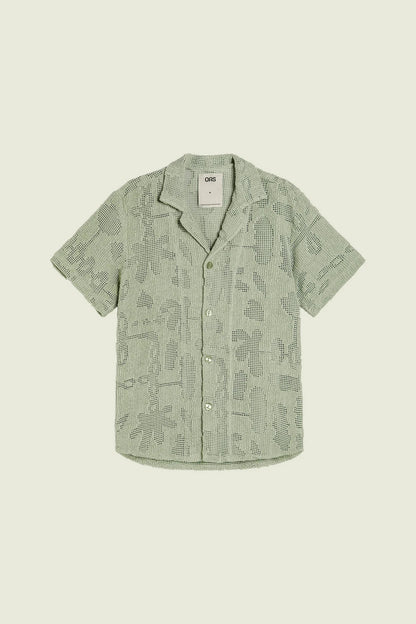 GALBANUM CUBA CROCHET SHIRT