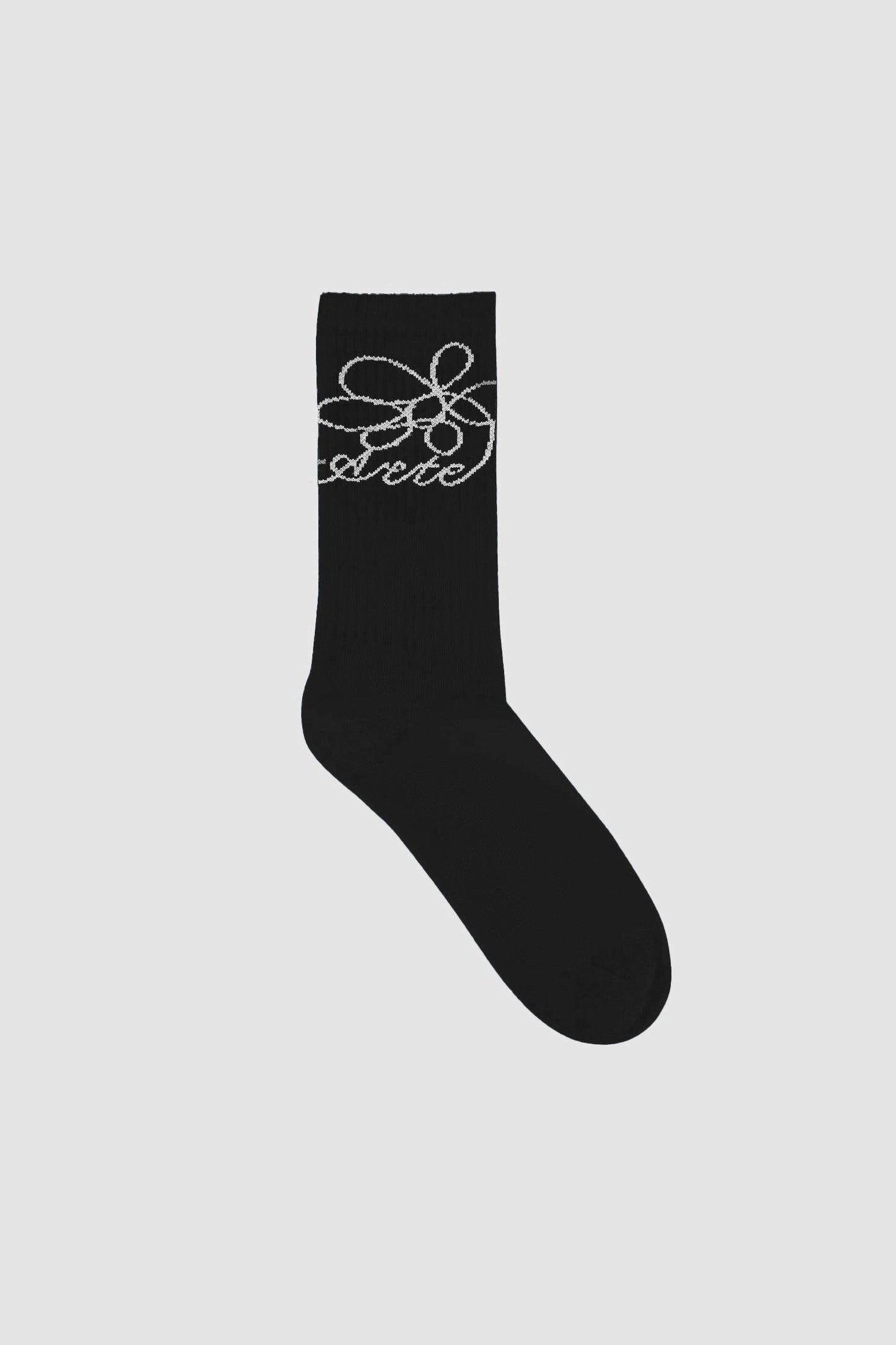 FLOWER LOGO SOCK